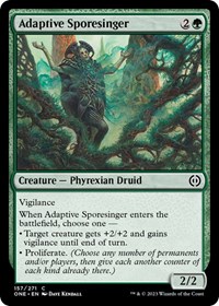 Adaptive Sporesinger - Phyrexia: All Will Be One - NM