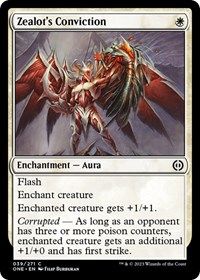 Zealot's Conviction - Phyrexia: All Will Be One - NM