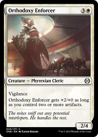 Orthodoxy Enforcer - Phyrexia: All Will Be One - NM