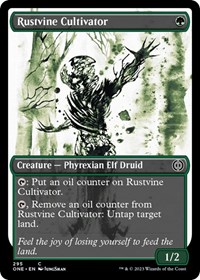 Rustvine Cultivator (Showcase) - Phyrexia: All Will Be One - NM