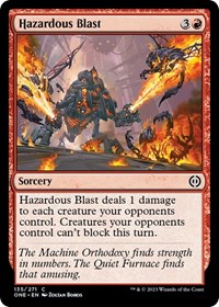 Hazardous Blast - Phyrexia: All Will Be One - NM