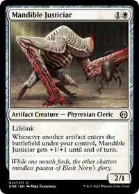 Mandible Justiciar - Phyrexia: All Will Be One - NM