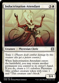 Indoctrination Attendant - Phyrexia: All Will Be One - NM