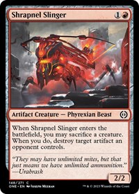 Shrapnel Slinger - Phyrexia: All Will Be One - NM