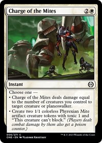 Charge of the Mites - Phyrexia: All Will Be One - NM