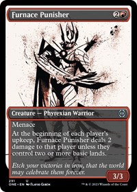 Furnace Punisher (Showcase) - Phyrexia: All Will Be One - NM