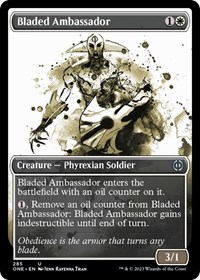 Bladed Ambassador (Showcase) - Phyrexia: All Will Be One - NM