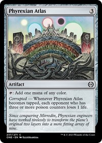 Phyrexian Atlas - Phyrexia: All Will Be One - NM