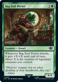 Bag End Porter - UB: Lord of the Rings - NM