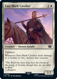 East-Mark Cavalier - UB: Lord of the Rings - NM