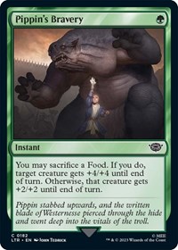 Pippin's Bravery - UB: Lord of the Rings - NM