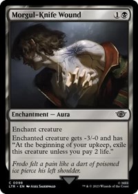 Morgul-Knife Wound - UB: Lord of the Rings - NM