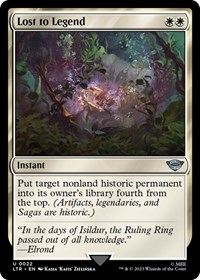 Lost to Legend - UB: Lord of the Rings - NM