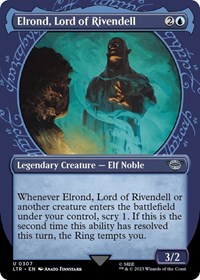Elrond, Lord of Rivendell (Showcase) - UB: Lord of the Rings - NM