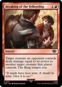 Breaking of the Fellowship - UB: Lord of the Rings - NM