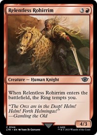 Relentless Rohirrim - UB: Lord of the Rings - NM