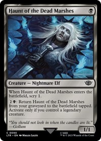 Haunt of the Dead Marshes - UB: Lord of the Rings - NM
