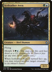 Icefeather Aven - Khans of Tarkir - NM