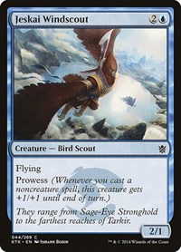 Jeskai Windscout - Khans of Tarkir - NM