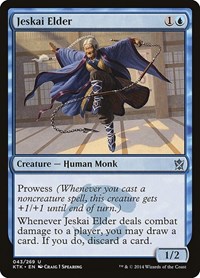 Jeskai Elder - Khans of Tarkir - NM