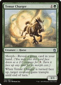 Temur Charger - Khans of Tarkir - NM