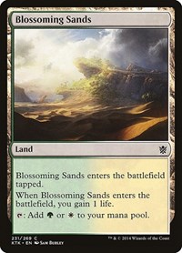 Blossoming Sands - Khans of Tarkir - NM