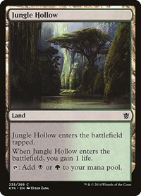 Jungle Hollow - Khans of Tarkir - NM