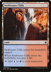 Swiftwater Cliffs - Khans of Tarkir - NM