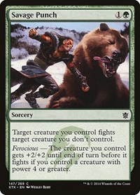 Savage Punch - Khans of Tarkir - NM