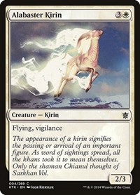 Alabaster Kirin - Khans of Tarkir - NM