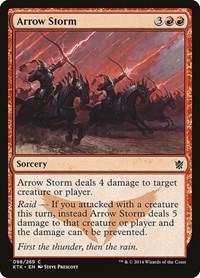 Arrow Storm - Khans of Tarkir - NM