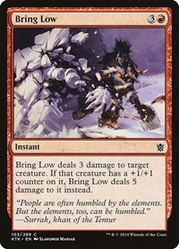 Bring Low - Khans of Tarkir - NM
