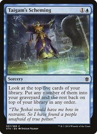 Taigam's Scheming - Khans of Tarkir - NM