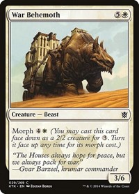 War Behemoth - Khans of Tarkir - NM
