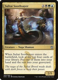 Sultai Soothsayer - Khans of Tarkir - NM