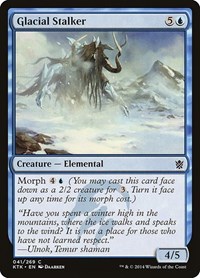 Glacial Stalker - Khans of Tarkir - NM