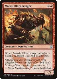 Mardu Blazebringer - Khans of Tarkir - NM