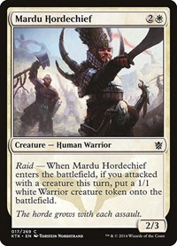Mardu Hordechief - Khans of Tarkir - NM