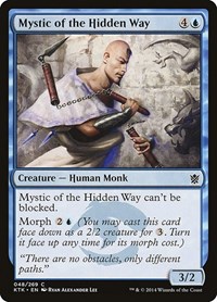 Mystic of the Hidden Way - Khans of Tarkir - NM