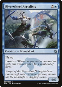 Riverwheel Aerialists - Khans of Tarkir - NM