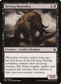Rotting Mastodon - Khans of Tarkir - NM