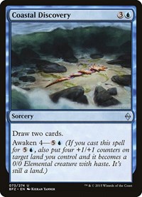 Coastal Discovery - Battle for Zendikar - NM