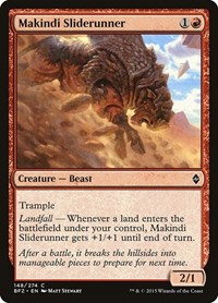 Makindi Sliderunner - Battle for Zendikar - NM