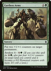 Earthen Arms - Battle for Zendikar - NM