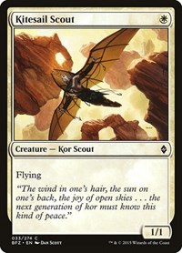 Kitesail Scout - Battle for Zendikar - NM