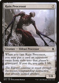 Ruin Processor - Battle for Zendikar - NM