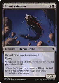Silent Skimmer - Battle for Zendikar - NM