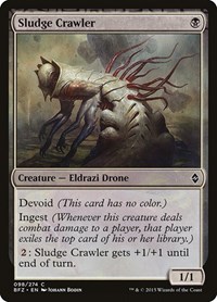 Sludge Crawler - Battle for Zendikar - NM