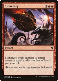 Stonefury - Battle for Zendikar - NM