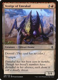 Vestige of Emrakul - Battle for Zendikar - NM
